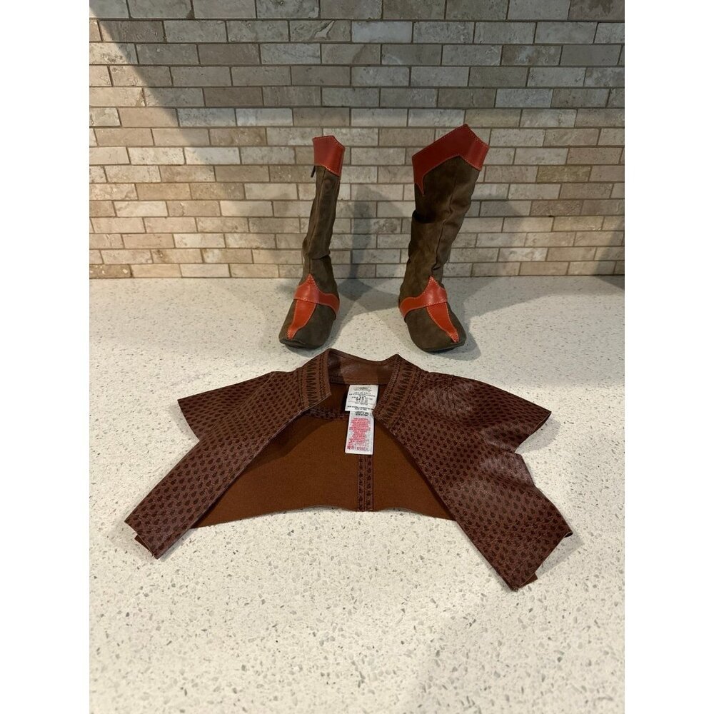 Disney Raya The Last Dragon Costume Top/boots